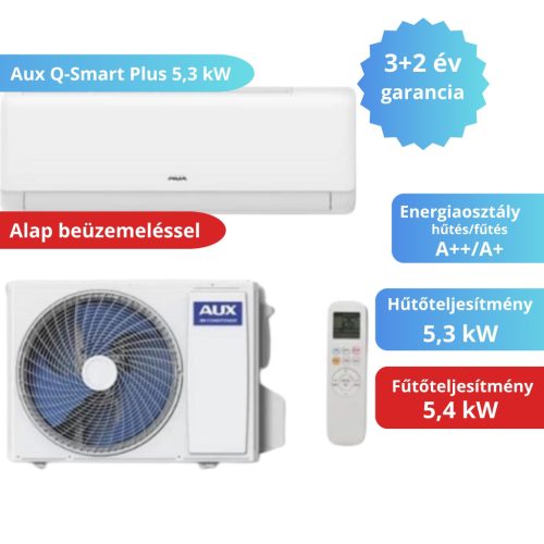 Gree Comfort Pro 5,3 kW klímaszett szereléssel együtt
