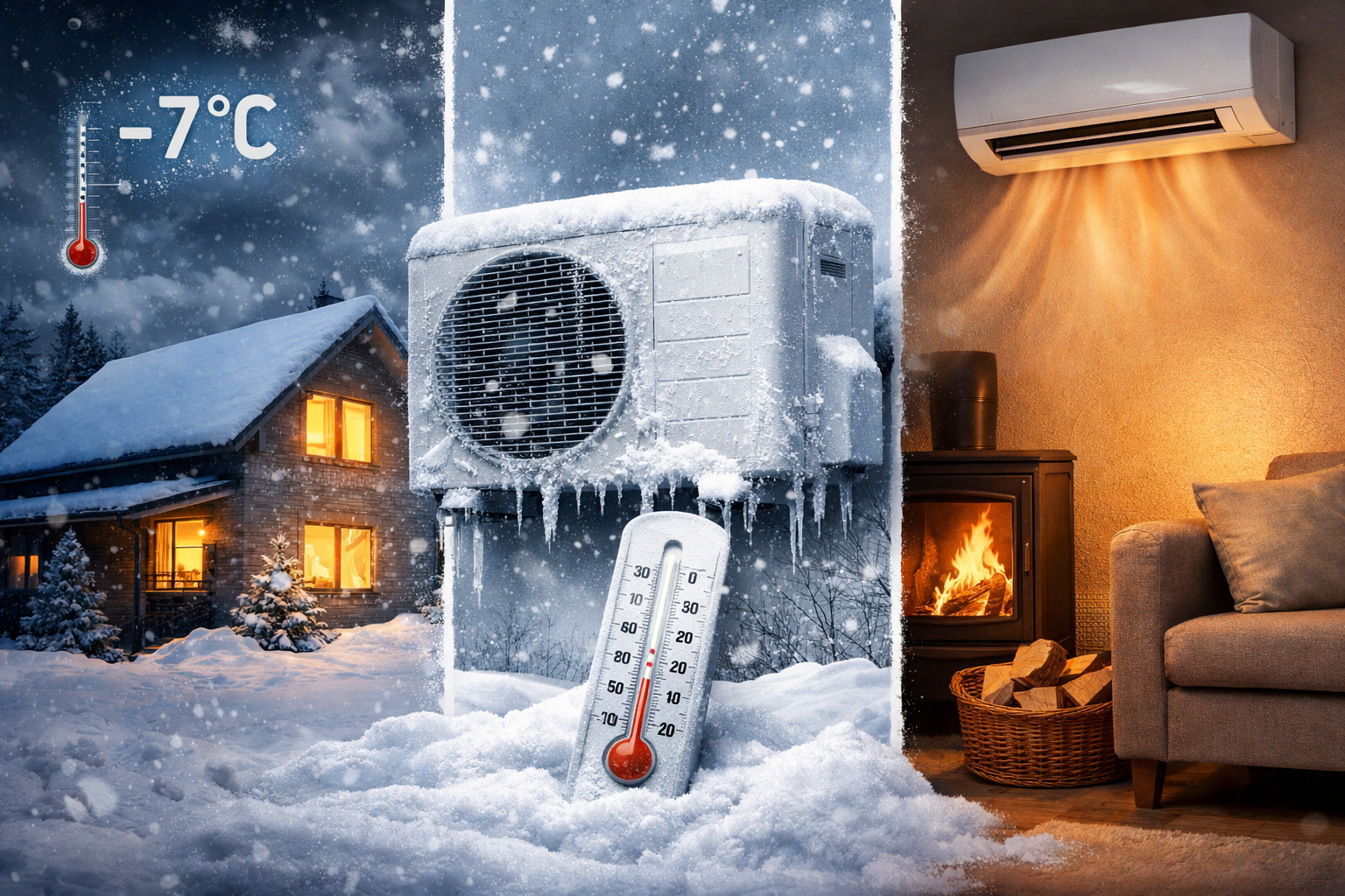 Meddig lehet klímával fűteni télen? (-15°C? -20°C?)